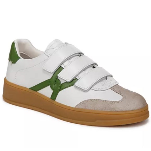 NEW Veronica Beard Reagan Mixed leather Triple-Grip Sneaker Size: 6 - Picture 1 of 5
